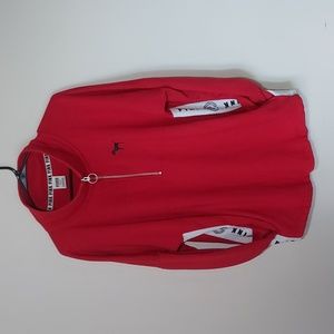 Victoria's Secret PINK 3/4 Zipper Red  Med Pockets